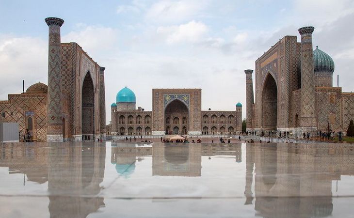 Площадь Регистан в Самарканде — жемчужина Узбекистана и символ Великого Востока